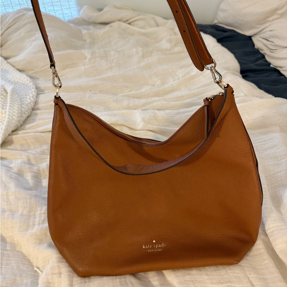 Kate Spade Brown Leather Hobo Bag - Picture 5 of 5